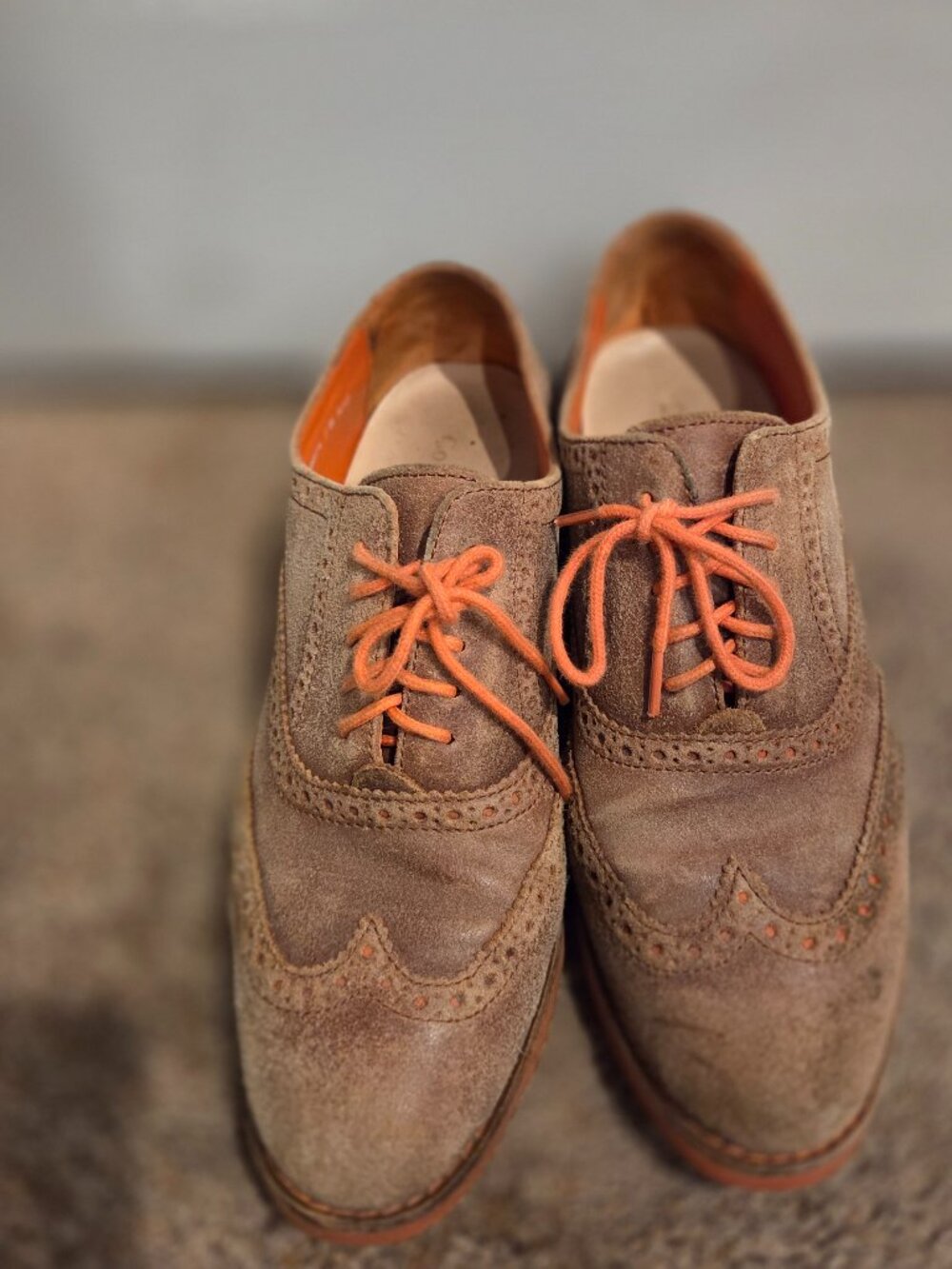 Cole Haan suede oxfords